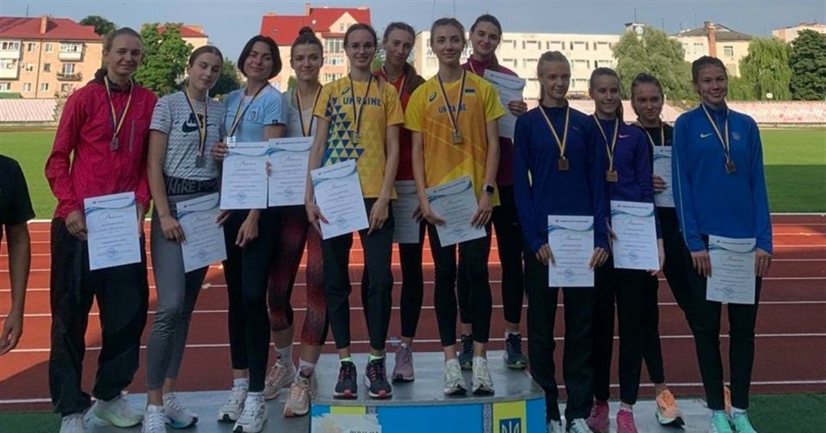 Переяславські спортсменки стали чемпіонками України з легкої атлетики