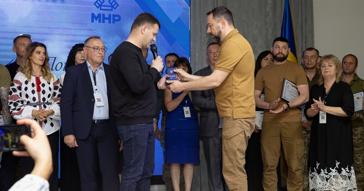 Служба Безпеки України нагородила Миколу Філонова нагрудним знаком «За особливі заслуги»
