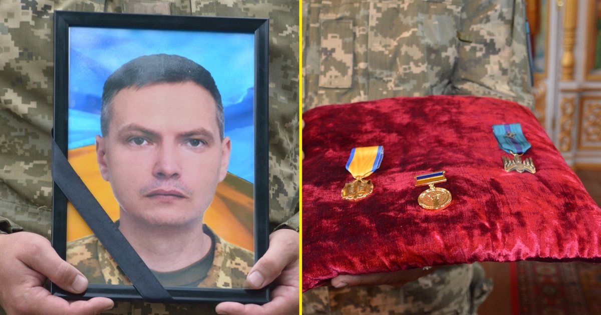 Переяславщина провела в останній земній дорозі Героя з "Птахів Мадяра" Андрія Литовченка