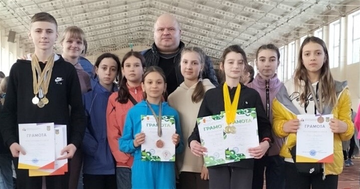 8 медалей здобули легкоатлети зі Жмеринки на чемпіонаті Вінницької області