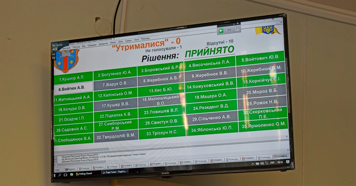 Години прийому депутатами міської ради у «День депутата» 7 жовтня