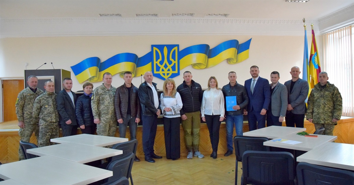 У Жмеринці привітали військових та учасників АТО з нагоди Дня захисників та захисниць України