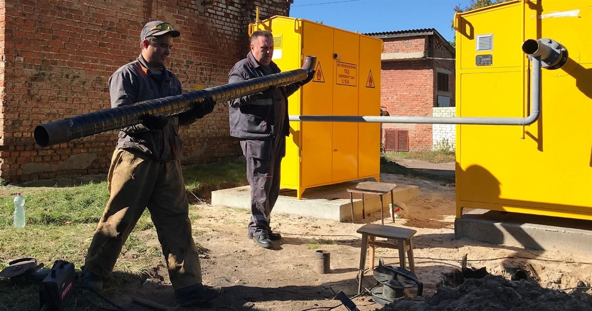 Замість зношених та зруйнованих: на Чернігівщині встановили нові газорегулювальні пункти