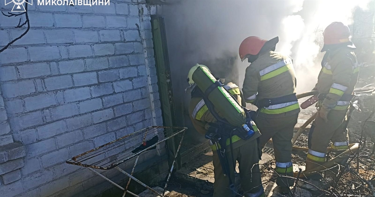 Трагедія в Первомайську: під час пожежі в приватному будинку загинув чоловік
