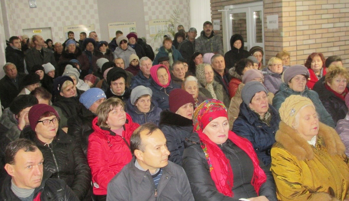 Покровчани підтримали будівництво храму поблизу ЗОШ № 15