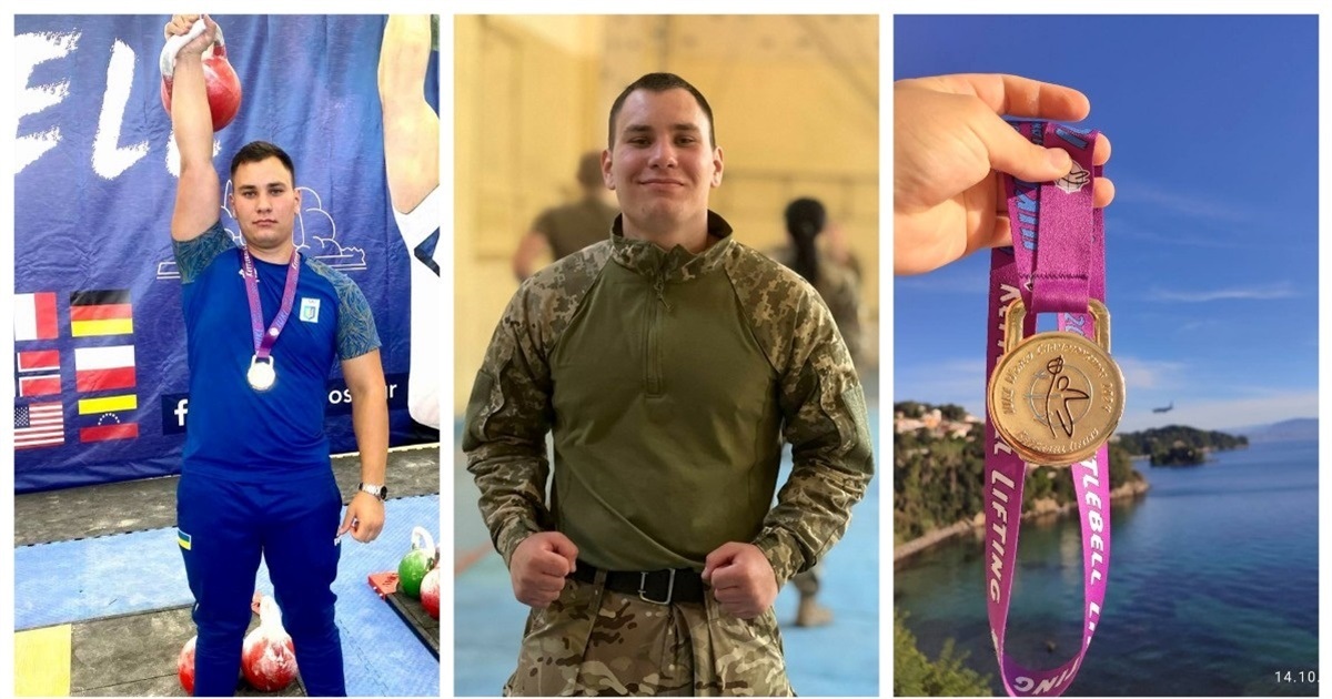 Захисник і МСУ Богдан Шевченко зі Жмеринки став чемпіоном світу з гирьового спорту