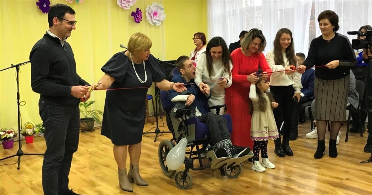 У Лужанах з’явився простір для дітей та молоді з інвалідністю