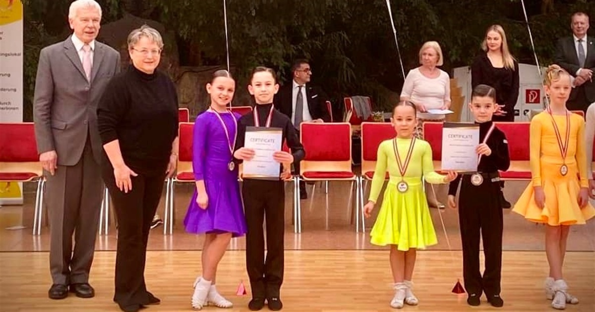 Бальники южноукраїнського ансамблю «Натхнення» підтвердили своє визнання на австрійському паркеті