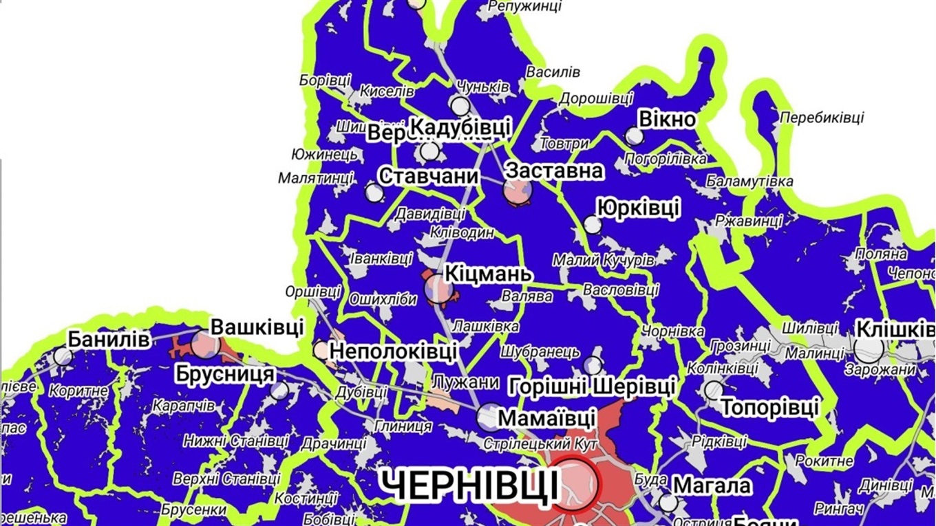 Новий адмінподіл Кіцманського (вже практично колишнього) району: склад громад