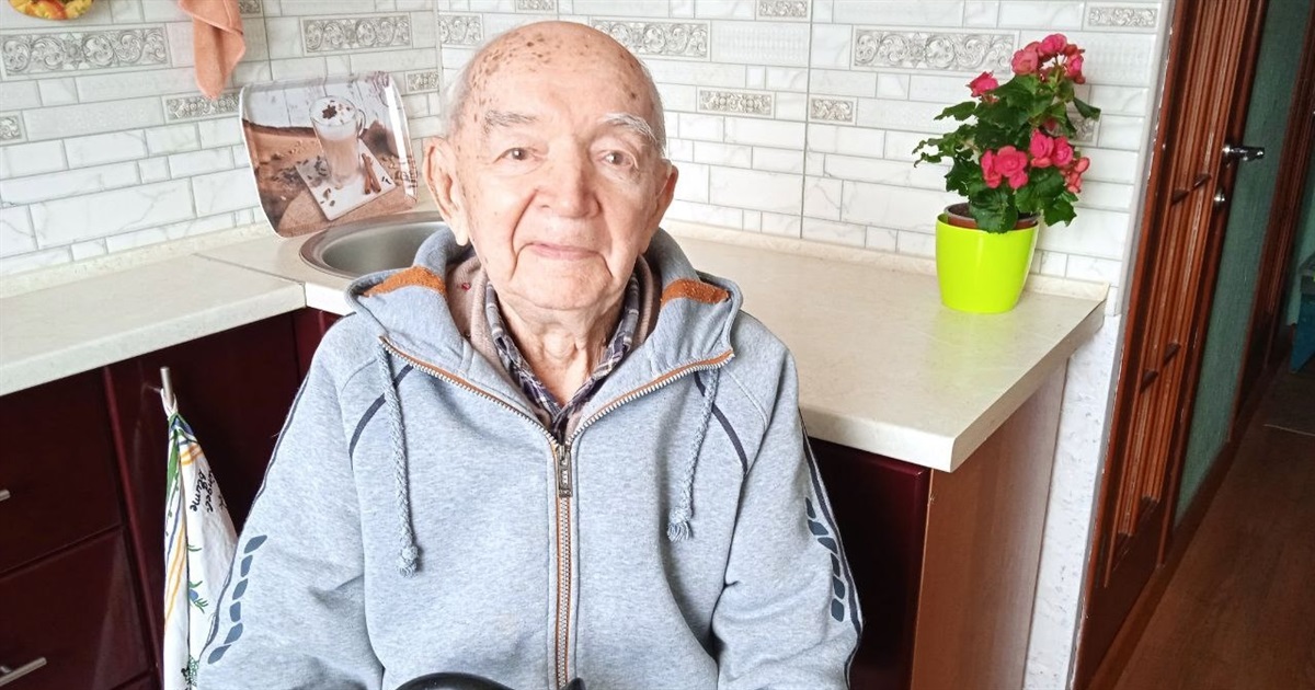 100-річний історик Володимир Курило гостює в Переяславі. Розповів про життя та секрети довголіття