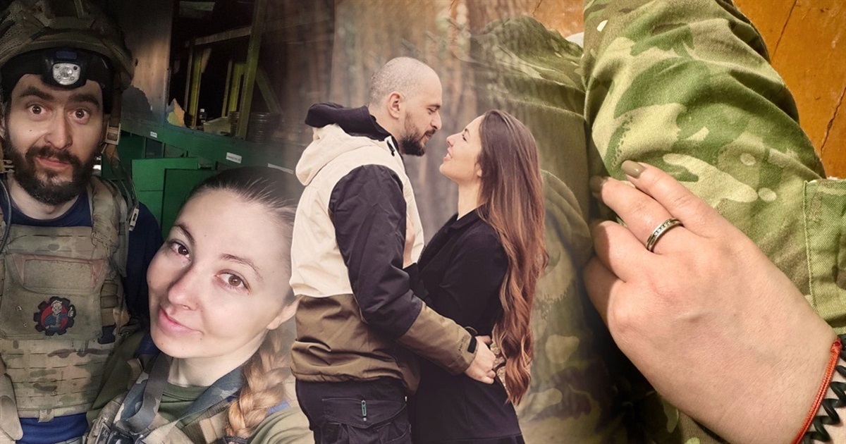 Ми одружилися на “Азовсталі”. Замість каблучки було кільце від гранати, яка спалила російський танк