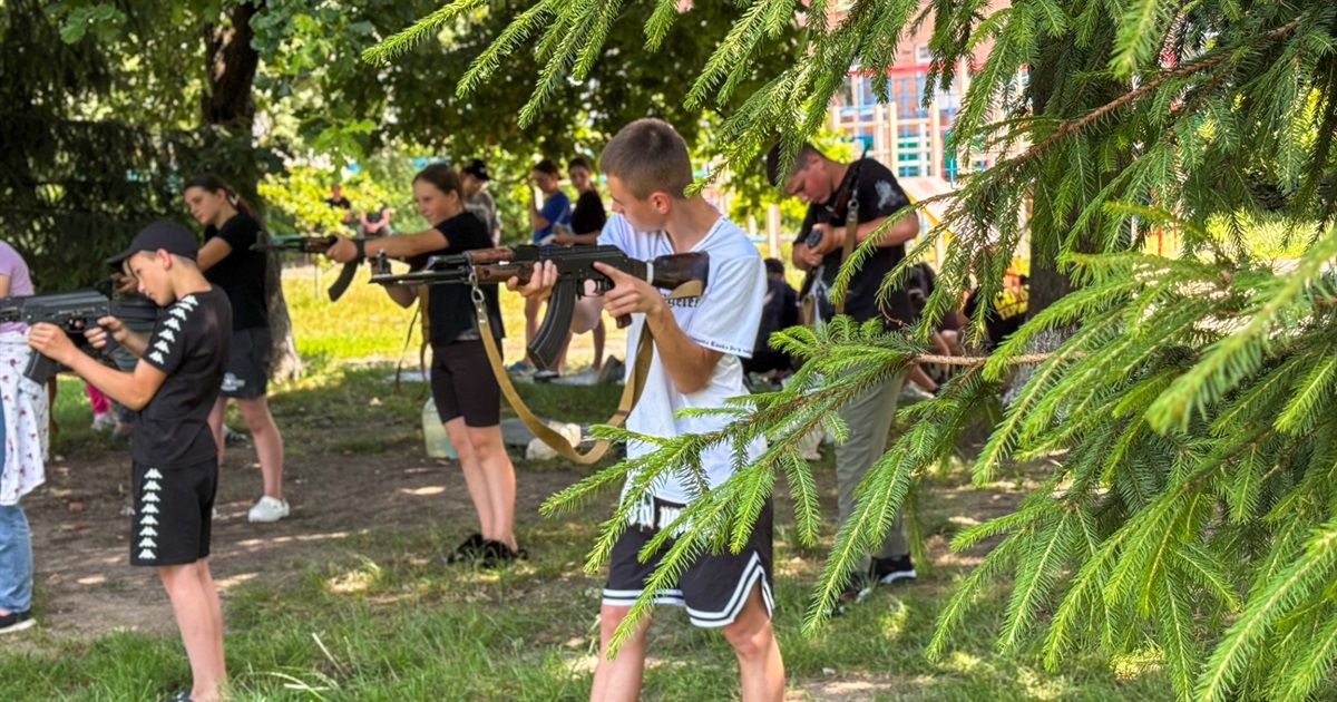У Карпилівці провели вишкіл пам’яті загиблого воїна Андрія Степанця «Сябра»