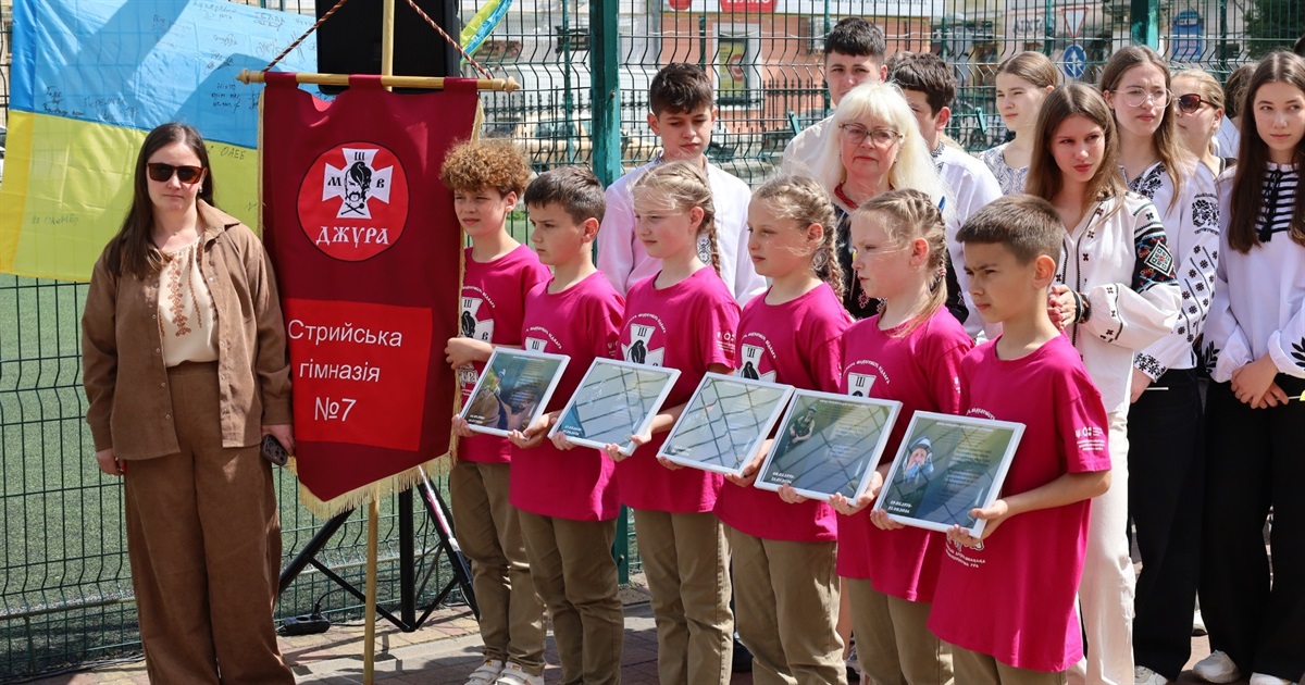 У Стрию відкрили меморіальну дошку загиблому пілоту 7 бригади тактичної авіації