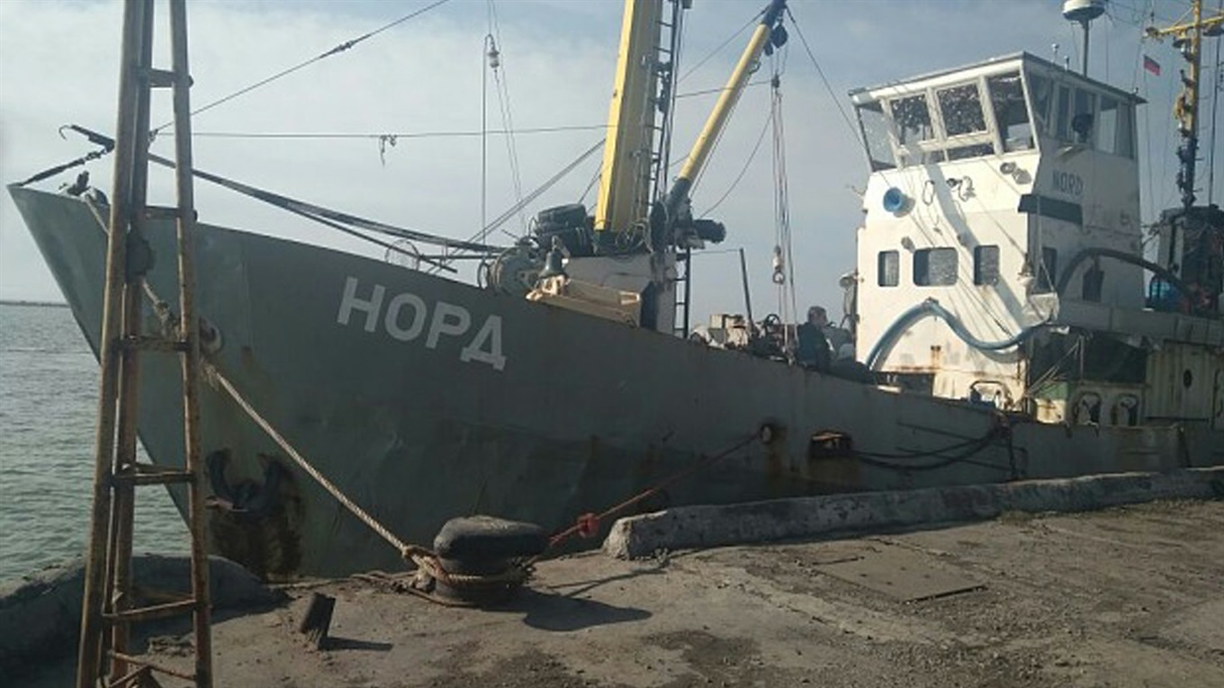 На время досудебного следствия капитан российского судна "Норд" поживет у родни в Мелитополе
