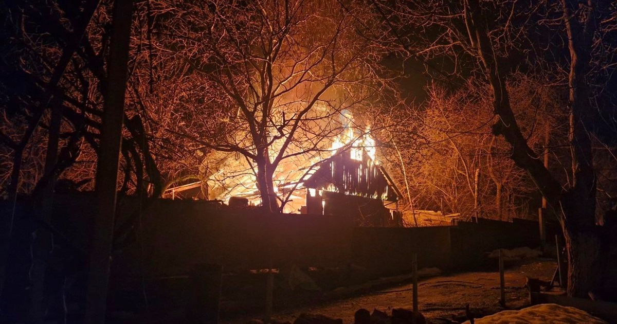 Нічна пожежа у Городку: що горіло і які наслідки займання
