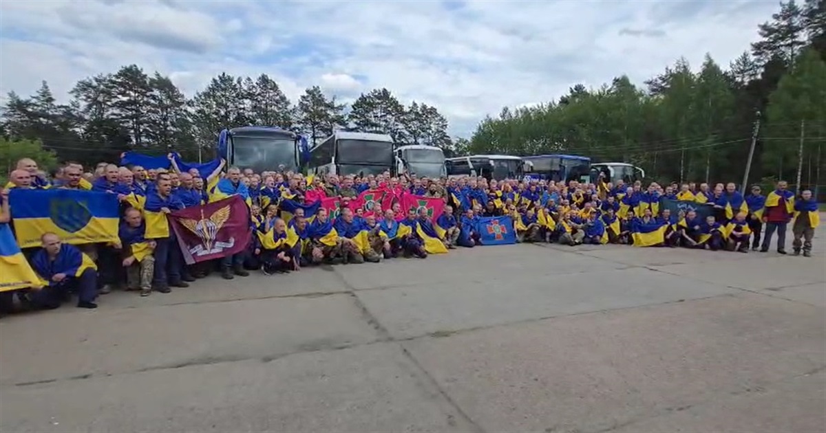 З російського полону повернули ще 307 громадян України