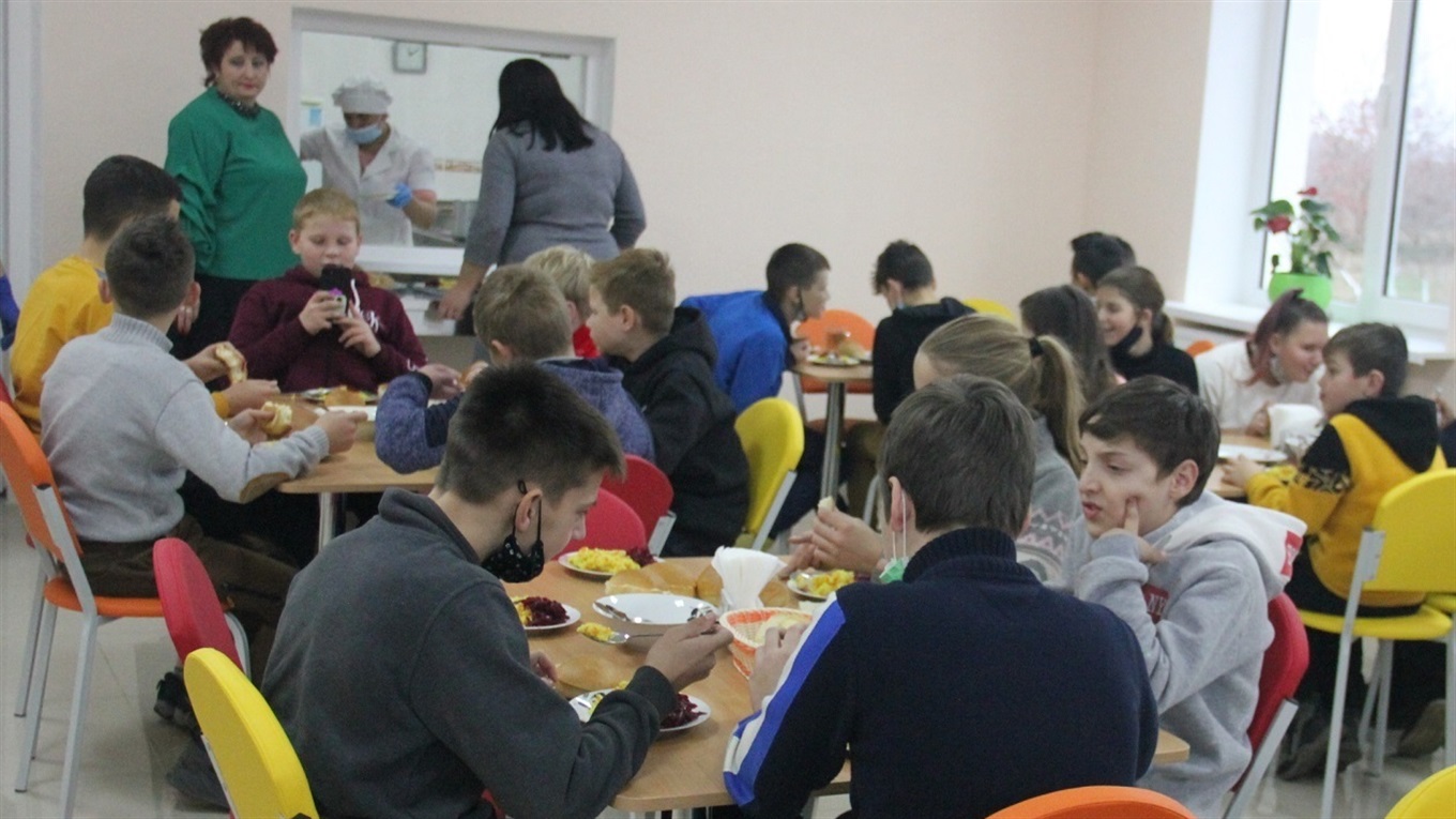 У школі в Калинівці запрацювала нова їдальня