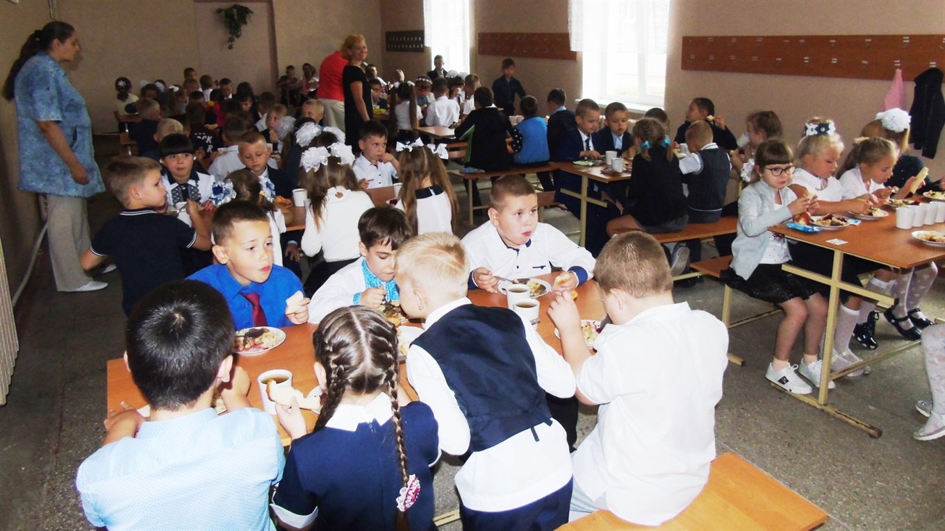 У їдальні Попаснянської багатопрофільної гімназії № 25 провели капітальний ремонт 
