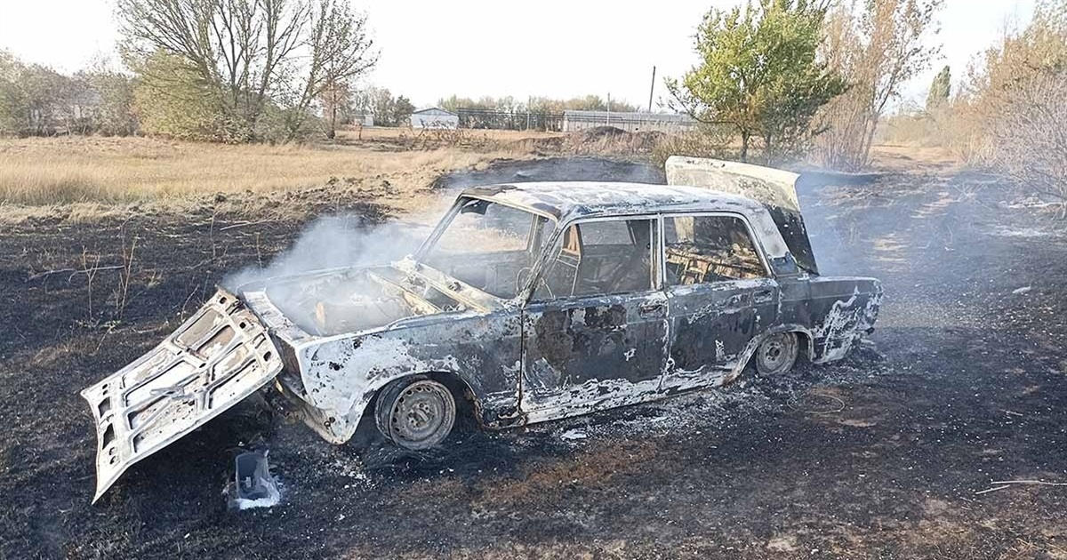 Пожежі в Зеленому Яру гасили рятувальники із Кагарлика та Миронівки