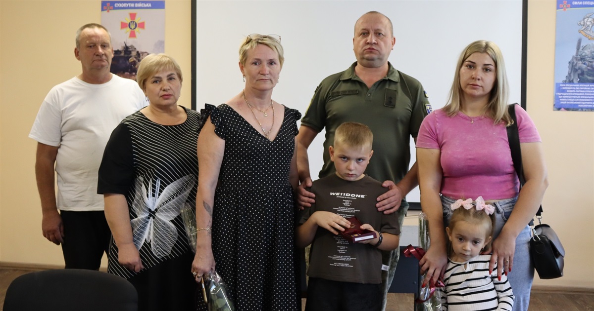Олексія Колясу посмертно нагороджено орденом «За мужність» ІІІ ступеню (ВІДЕО)