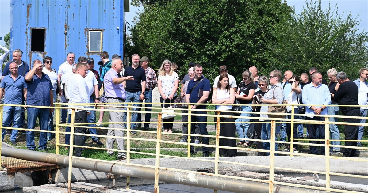 У Золотоноші презентували нову біотехнологію очищення стічних вод