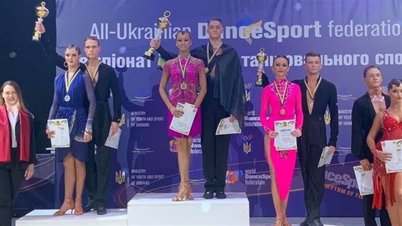На Чемпіонаті України южноукраїнські танцюристи з клубу «Натхнення» показали дуже високі результати