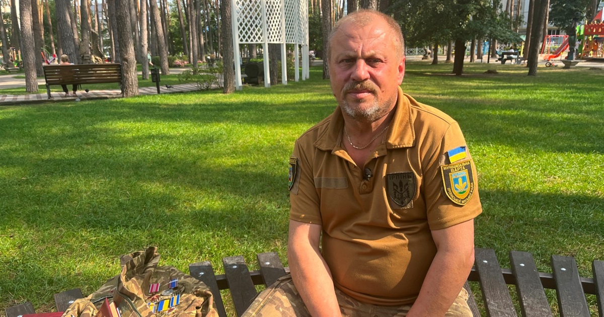 "Страшно перші 15 хвилин, потім попустило": за що Віктор Лопата отримав орден “За мужність”