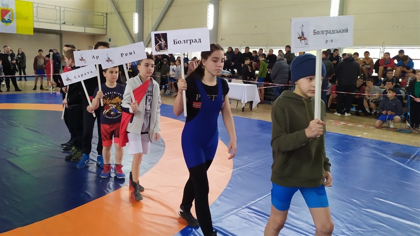 Измаил принимает чемпионат Одесской области по вольной борьбе (видео)
