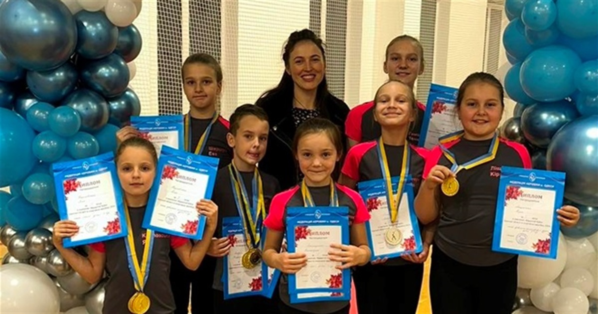9 нагород вибороли жмеринські гімнасти з колективу «Art Dance» на чемпіонаті Одеської області
