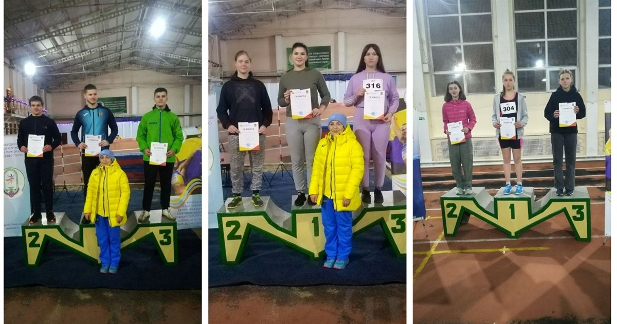 Жмеринчани — срібні та бронзові призери чемпіонату Вінницької області з легкої атлетики