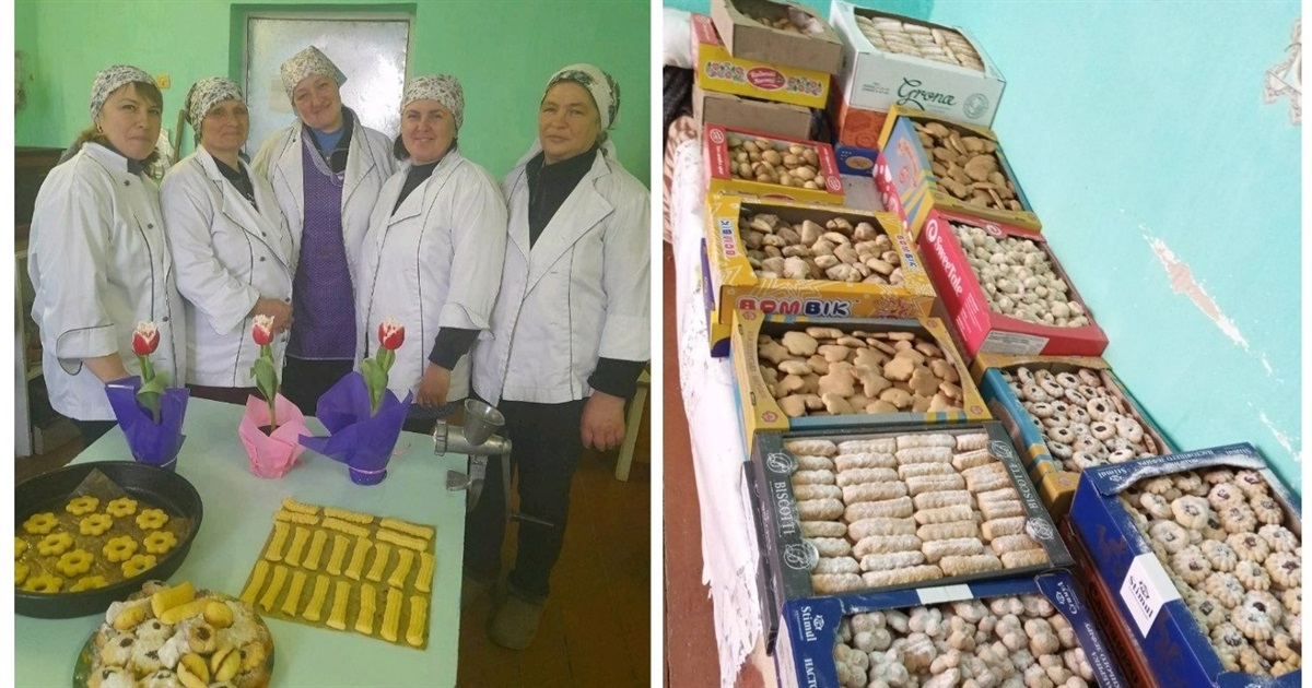 Понад 300 кг смаколиків передали захисникам України небайдужі жителі з села Олександрівка