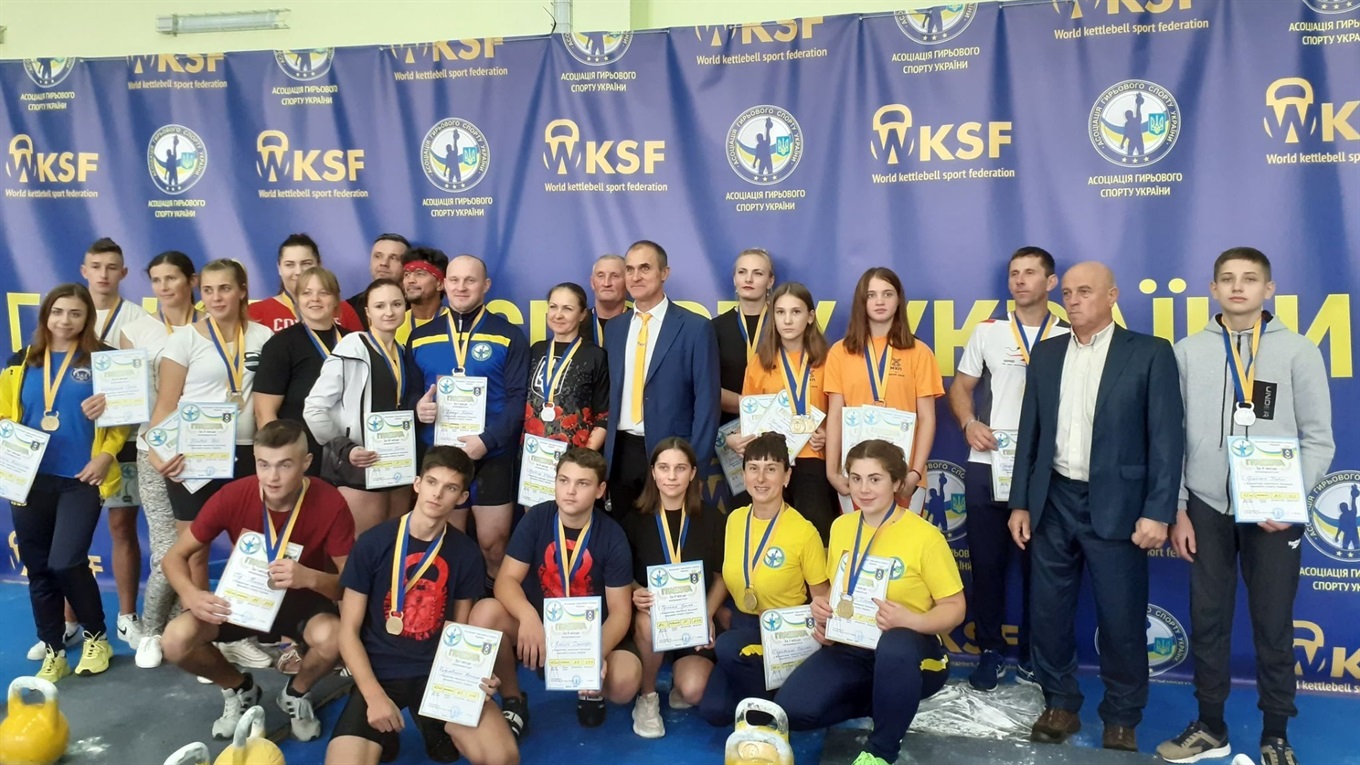 Гирьовики з Шишківців завоювали золоті медалі на Чемпіонаті України