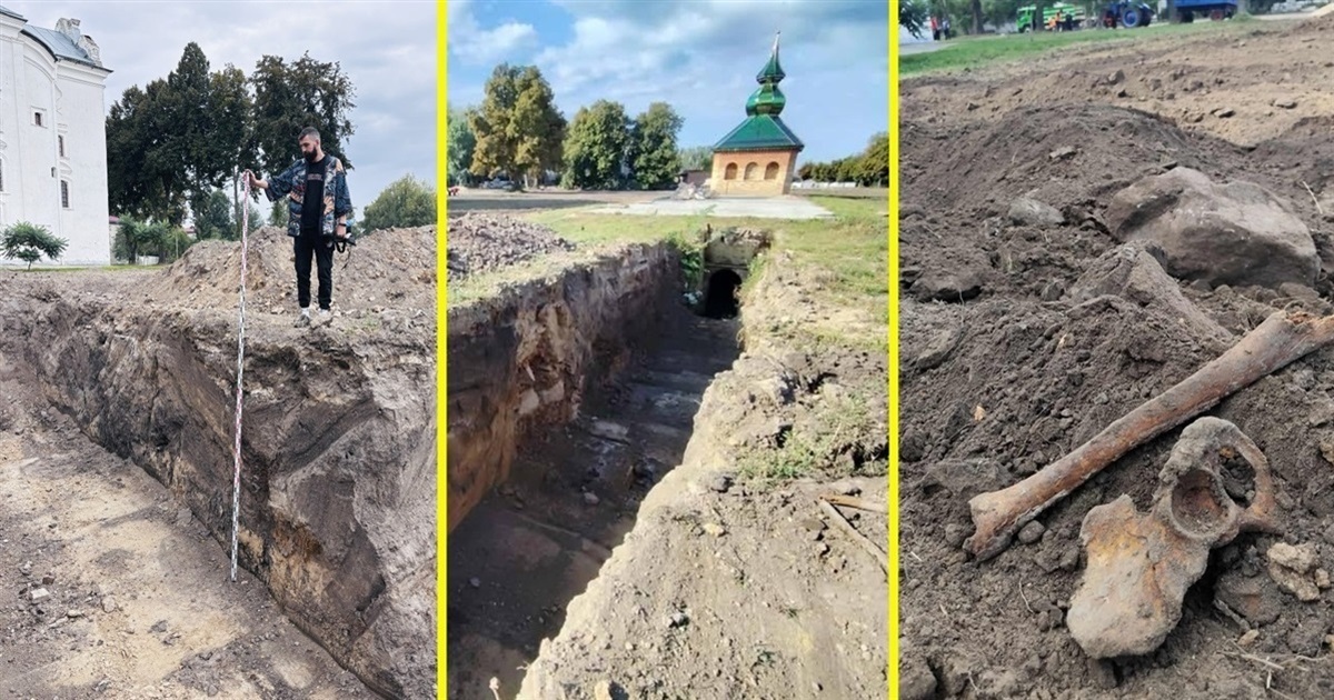 Цінна пломба і зруйновані поховання: археологи обстежили місце, де в Переяславі були вириті кістки