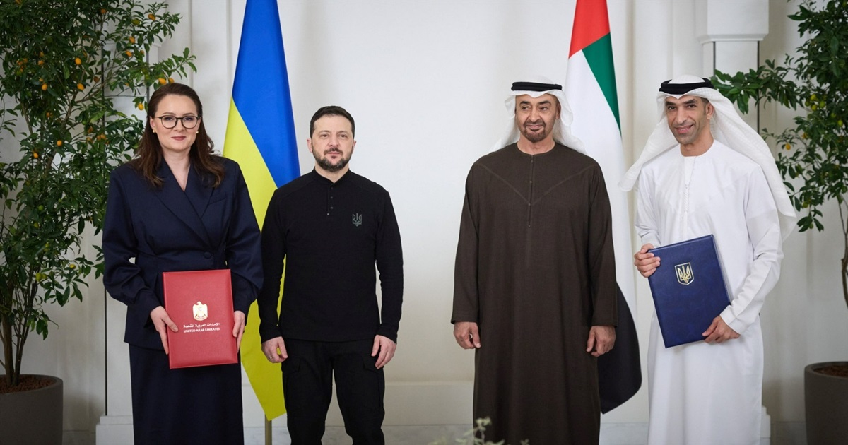 Результати першого дня візиту української делегації в ОАЕ: підписано економічну угоду між країнами