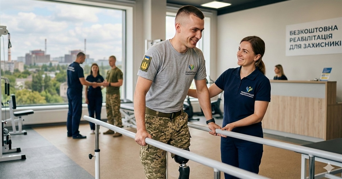 У Південноукраїнську військові можуть пройти безкоштовну реабілітацію, але про це знають не всі