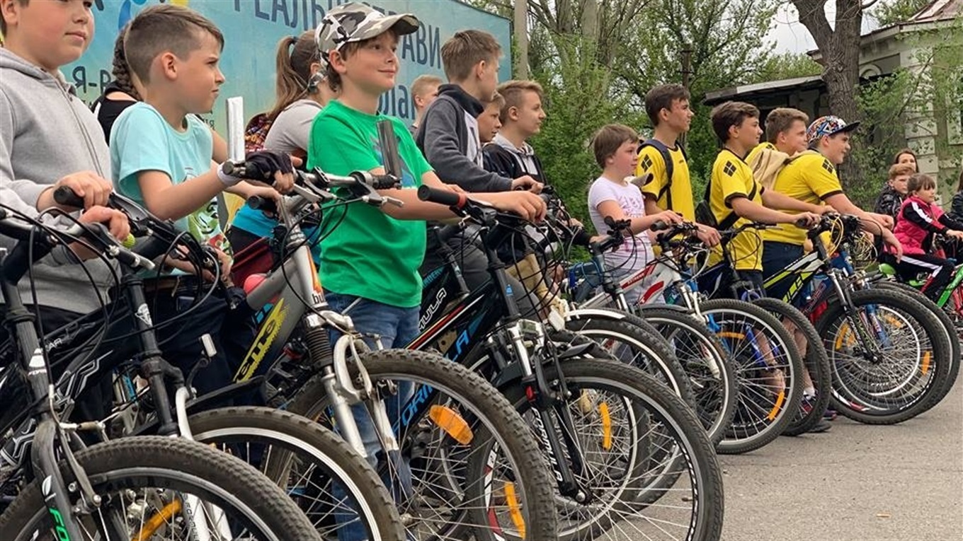 У Волновасі відбулися велоперегони серед школярів міста
