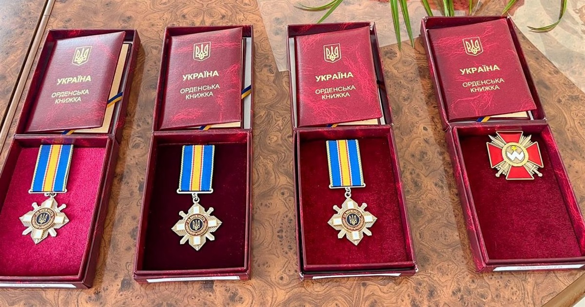 Родинам полеглих ізмаїльських героїв-захисників вручили державні нагороди