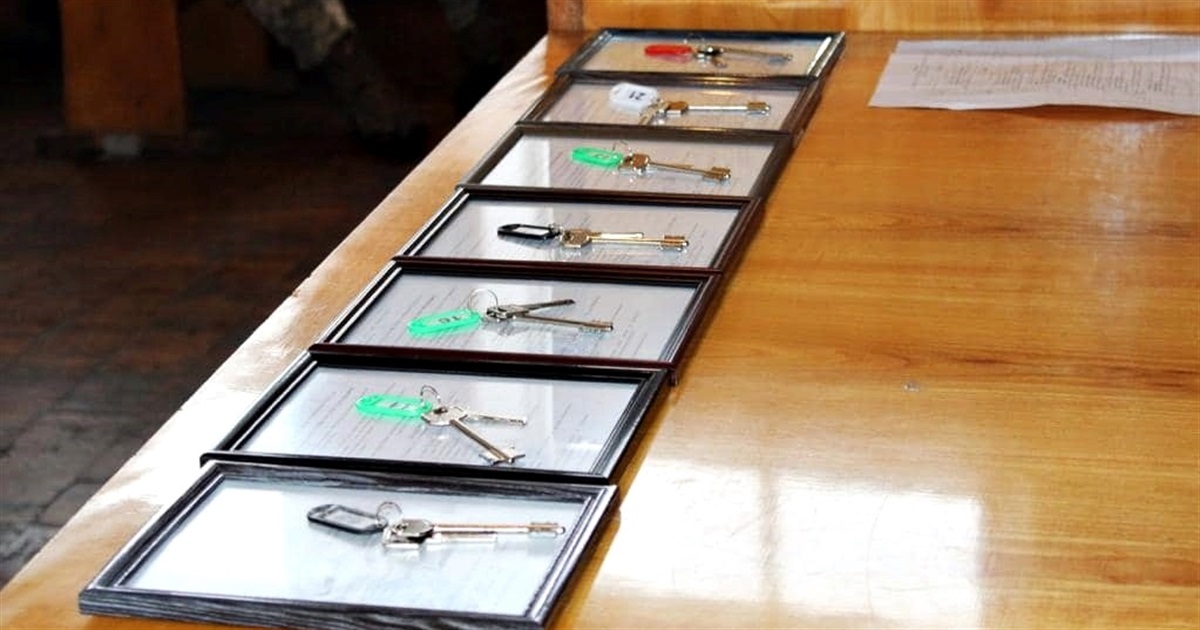 У Сарнах військовослужбовцям вручили ключі від квартир