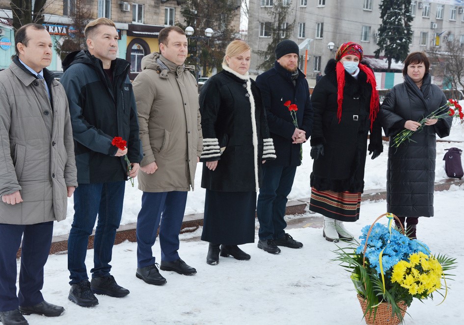 У Покровську відбулись урочистості на честь Дня Соборності України