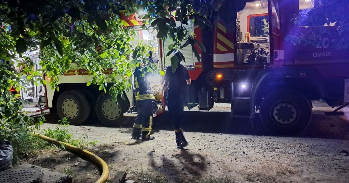 В Ізмаїлі знову сталася пожежа, обгорів господар будинку