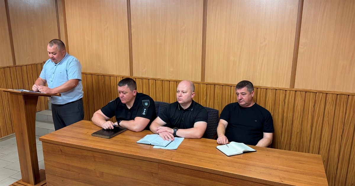 У прокуратурі Звягеля обговорили стан протидії злочинності на території Звягельського району