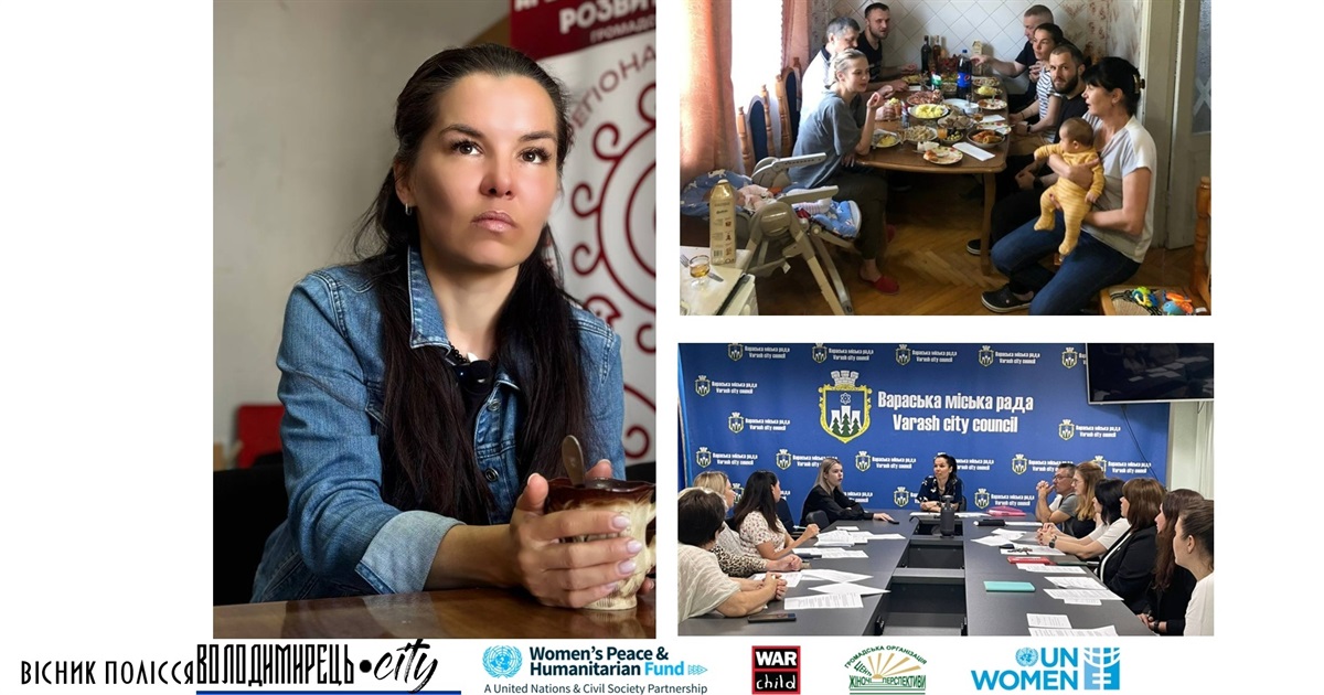 Життя має бути повноцінне: переселенка з Харкова у Вараші захищає інтереси нових мешканців громади