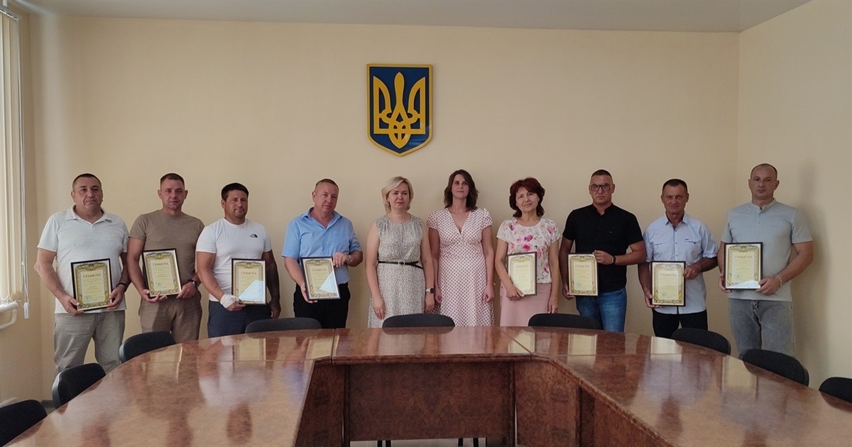 В Ізмаїлі до Дня будівельника відбулося урочисте нагородження