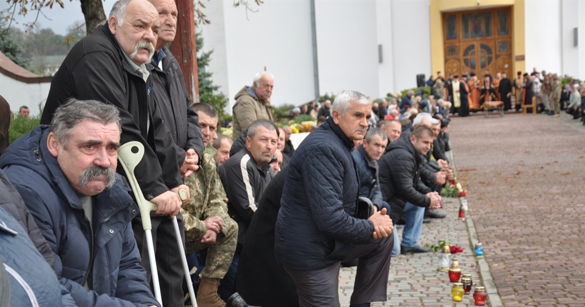 Сьогодні на Чортківщину «на щиті» повернувся сержант Горин Володимир з Джурина