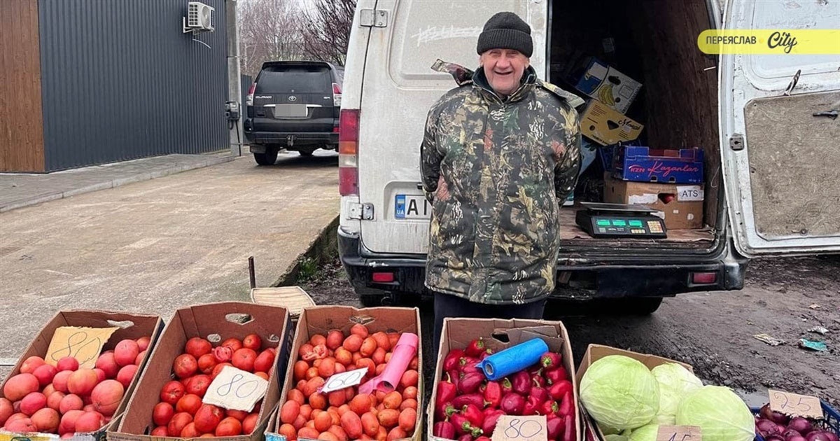 На базарі у Переяславі продавали "херсонські" помідори по 40-80 гривень за кіло