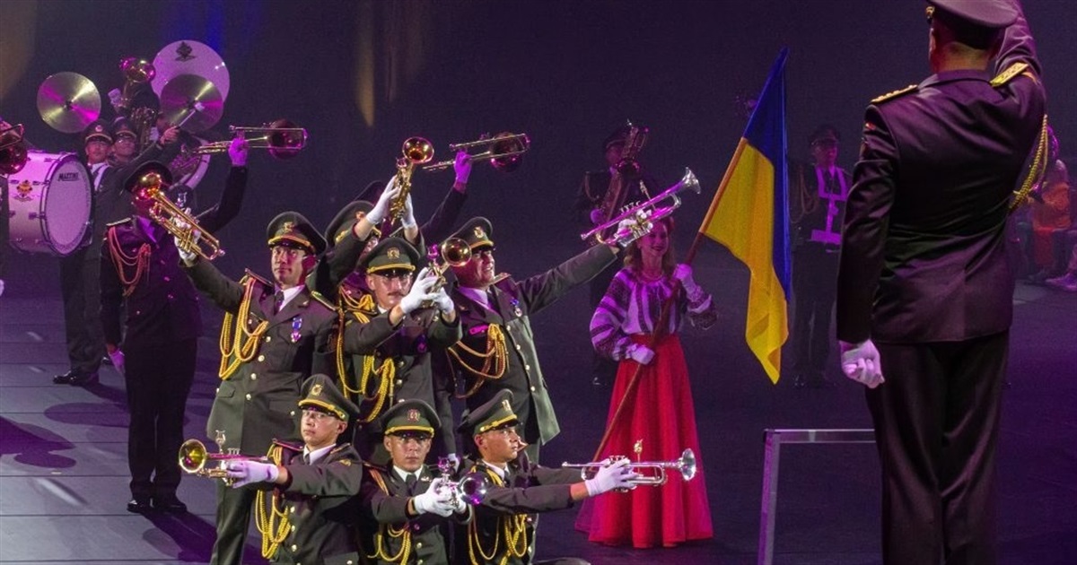 Благодійний концерт військового оркестру на підтримку ЗСУ у Звягелі