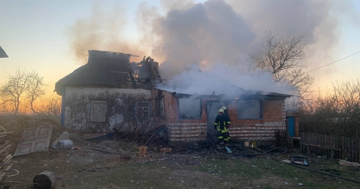 У Ковалині на Переяславщині згорів будинок, а у Переяславі під час пожежі загинула худоба
