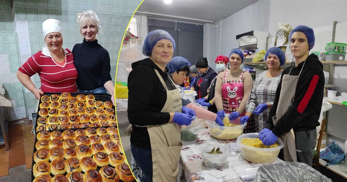 Пиріжки від «Волонтерської кухні» та окопні свічки від жителів Вовчкова: Переяславщина – бійцям ЗСУ