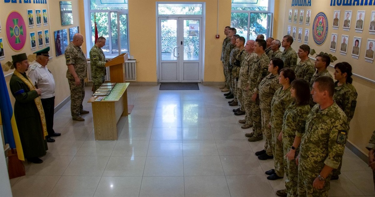 Пограничники Измаильского отряда отметили 28-ю годовщину со дня основания воинской части