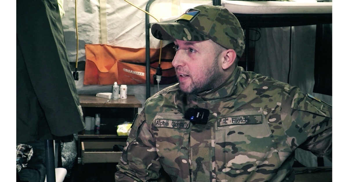 Людина з великим серцем: Флетчер, боєць 2 Інтернаціонального легіону оборони України